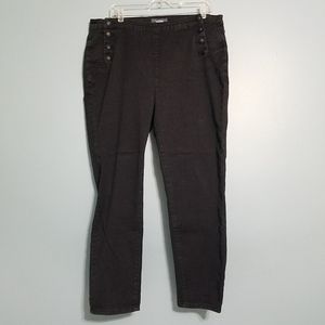 Modcloth Sailor Style Black Jeans